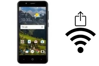 Générer un QR code avec la clé Wifi sur un ZTE Fanfare 3