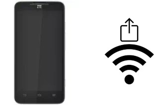 Générer un QR code avec la clé Wifi sur un ZTE Geek V975