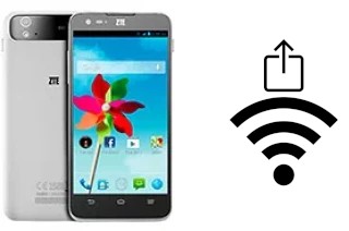 Générer un QR code avec la clé Wifi sur un ZTE Grand S Flex