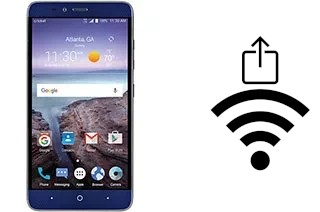 Générer un QR code avec la clé Wifi sur un ZTE Grand X Max 2