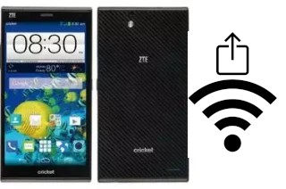 Générer un QR code avec la clé Wifi sur un ZTE Grand X Max
