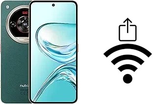 Générer un QR code avec la clé Wifi sur un ZTE nubia Focus 2 Ultra