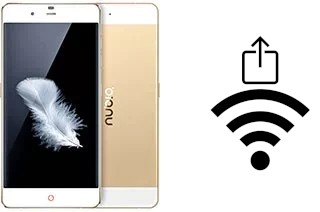 Générer un QR code avec la clé Wifi sur un ZTE nubia My Prague