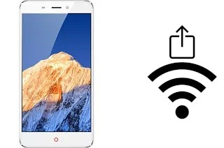 Générer un QR code avec la clé Wifi sur un ZTE nubia N1