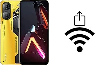 Générer un QR code avec la clé Wifi sur un ZTE nubia Neo 3