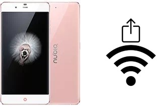 Générer un QR code avec la clé Wifi sur un ZTE nubia Prague S