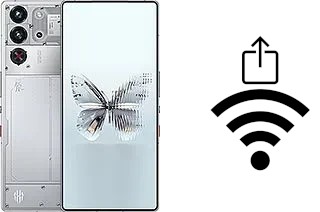 Générer un QR code avec la clé Wifi sur un ZTE nubia Red Magic 10 Pro+