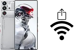 Générer un QR code avec la clé Wifi sur un ZTE nubia RedMagic 10SPro+