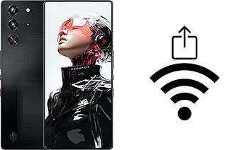 Générer un QR code avec la clé Wifi sur un ZTE nubia RedMagic 10S Pro