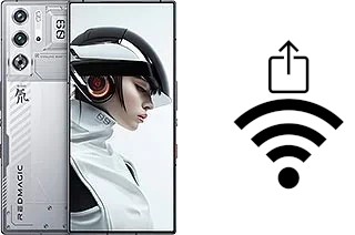 Générer un QR code avec la clé Wifi sur un ZTE nubia Red Magic 9 Pro+