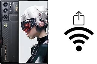 Générer un QR code avec la clé Wifi sur un ZTE nubia Red Magic 9 Pro