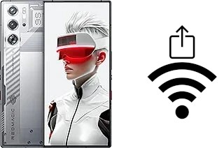 Générer un QR code avec la clé Wifi sur un ZTE nubia Red Magic 9S Pro+