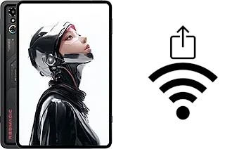 Générer un QR code avec la clé Wifi sur un ZTE RedMagic Tablet 3 Pro