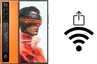 Générer un QR code avec la clé Wifi sur un ZTE nubia RedMagic 10 Air