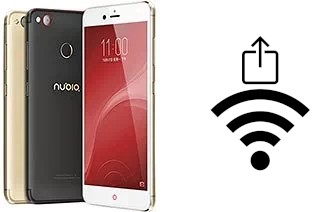 Générer un QR code avec la clé Wifi sur un ZTE nubia Z11 mini S