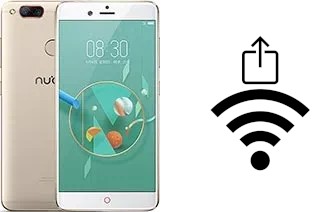 Générer un QR code avec la clé Wifi sur un ZTE nubia Z17 mini