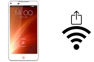 Générer un QR code avec la clé Wifi sur un ZTE nubia Z5S
