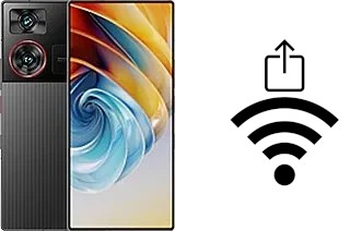 Générer un QR code avec la clé Wifi sur un ZTE nubia Z60 Ultra Leading