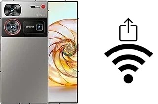 Générer un QR code avec la clé Wifi sur un ZTE nubia Z60 Ultra