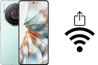 Générer un QR code avec la clé Wifi sur un ZTE nubia Z60S Pro