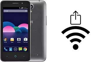Générer un QR code avec la clé Wifi sur un ZTE Obsidian