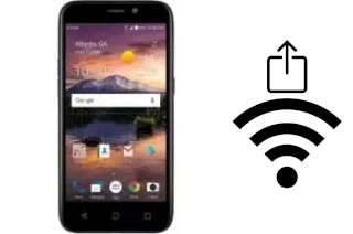 Générer un QR code avec la clé Wifi sur un ZTE Overture 3