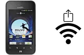 Générer un QR code avec la clé Wifi sur un ZTE Score