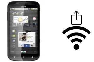Générer un QR code avec la clé Wifi sur un ZTE Skate