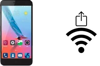Générer un QR code avec la clé Wifi sur un ZTE Small Fresh 4