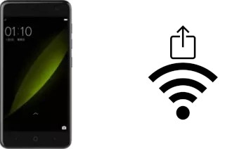 Générer un QR code avec la clé Wifi sur un ZTE Small Fresh 5