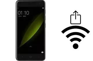 Générer un QR code avec la clé Wifi sur un ZTE Small Fresh 5s