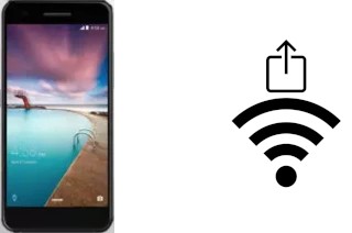 Générer un QR code avec la clé Wifi sur un ZTE V870