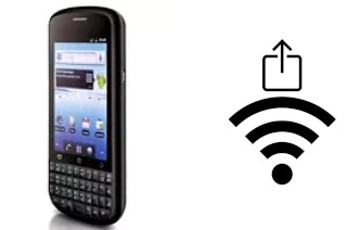 Générer un QR code avec la clé Wifi sur un ZTE V875