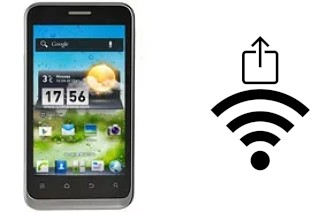 Générer un QR code avec la clé Wifi sur un ZTE V880E