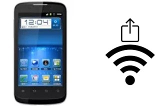 Générer un QR code avec la clé Wifi sur un ZTE V889M