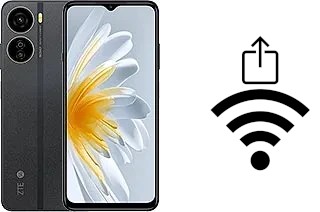 Générer un QR code avec la clé Wifi sur un ZTE Voyage 3D