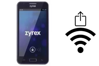 Générer un QR code avec la clé Wifi sur un Zyrex ZA987